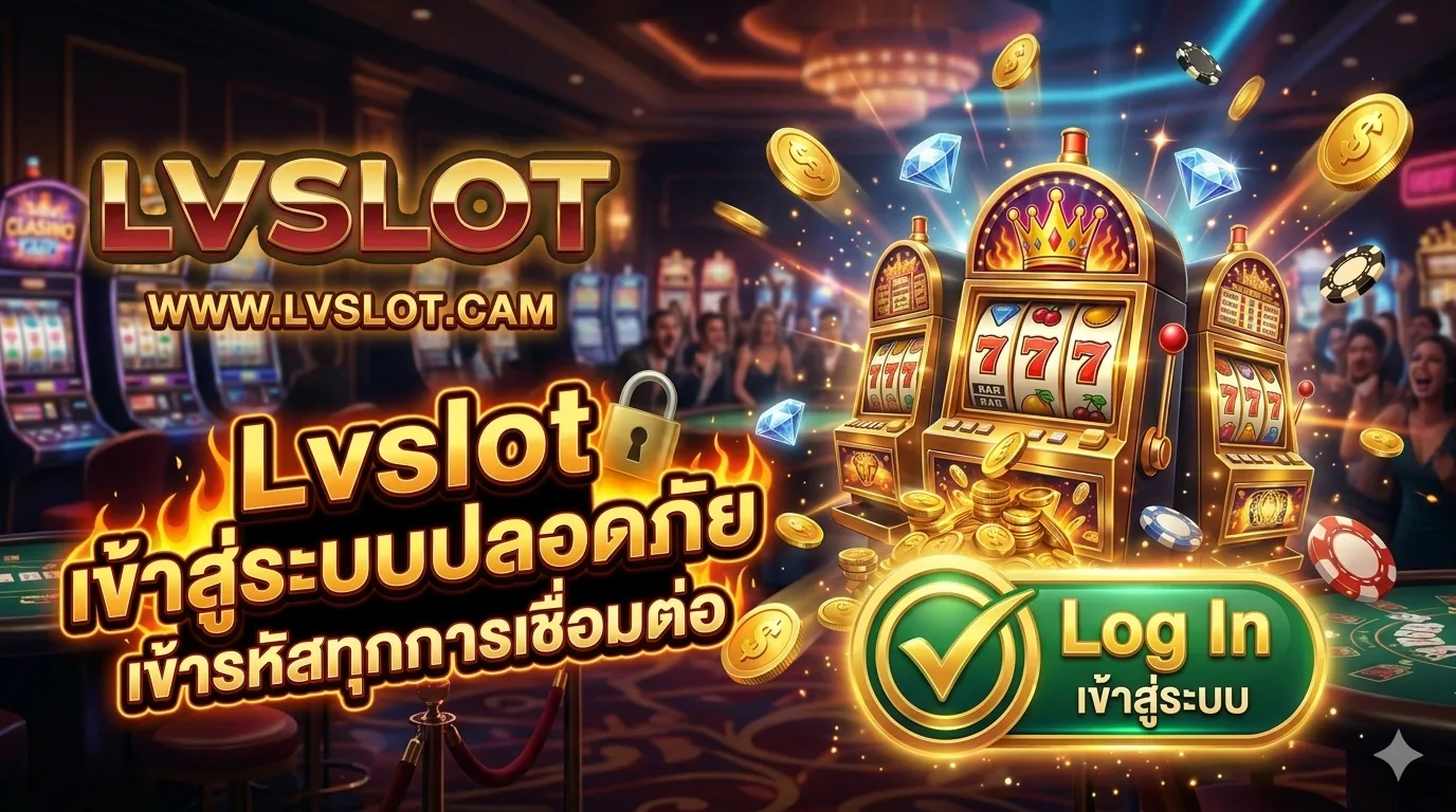 Lvslot เข้าสู่ระบบปลอดภัย เข้ารหัสทุกการเชื่อมต่อ