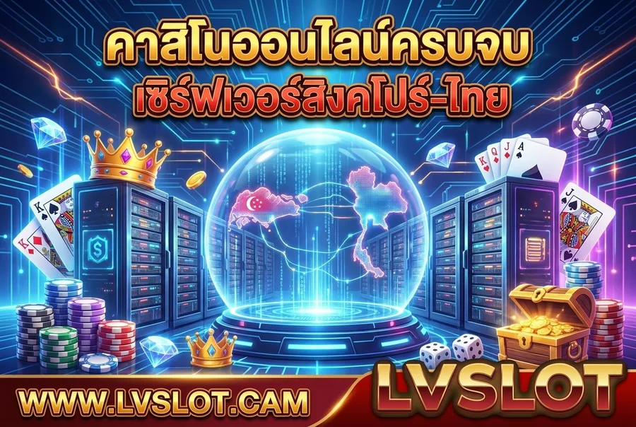 คาสิโนออนไลน์ครบจบ เซิร์ฟเวอร์สิงคโปร์-ไทย